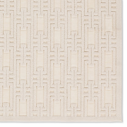 Petros PTR03 Rug by Jaipur Living in cream. Made from unique in a unique style.