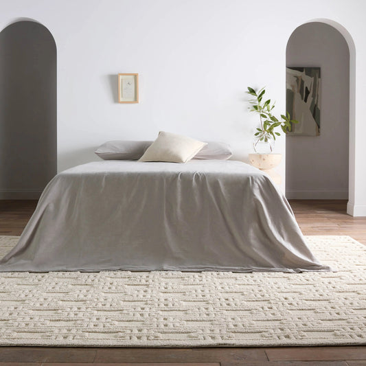 Petros PTR03 Rug by Jaipur Living in cream. Made from unique in a unique style.
