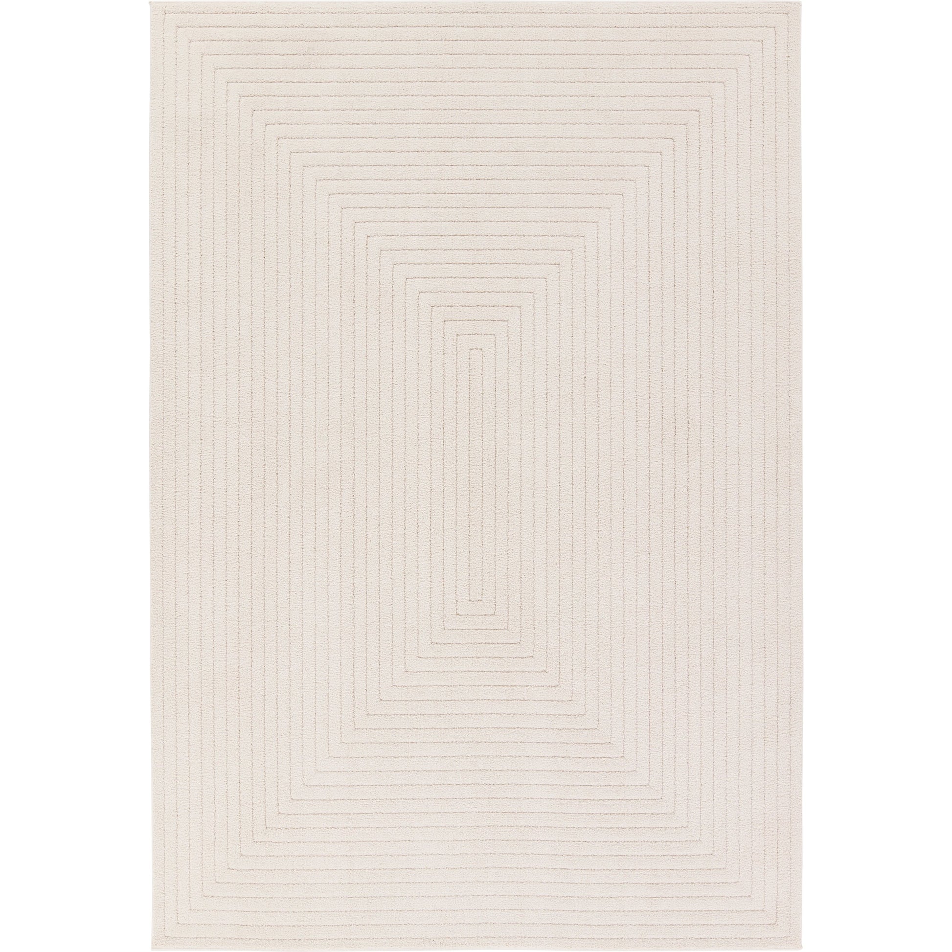 Petros PTR06 Rug by Jaipur Living in cream. Made from 100% polyester in a unique style.