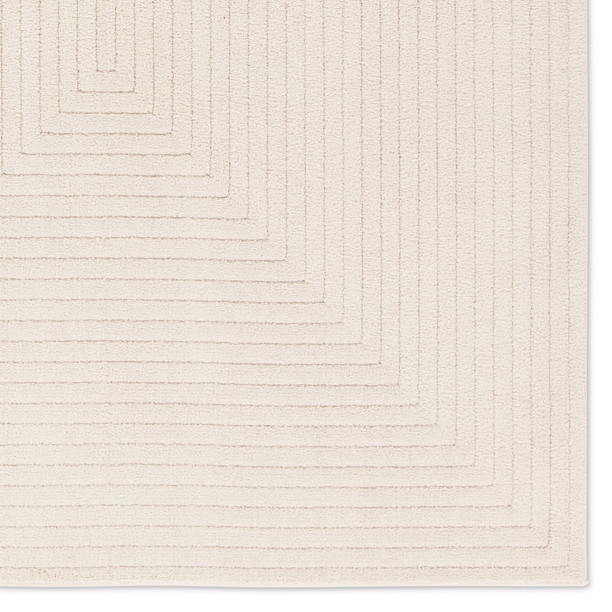 Petros PTR06 Rug by Jaipur Living in cream. Made from 100% polyester in a unique style.