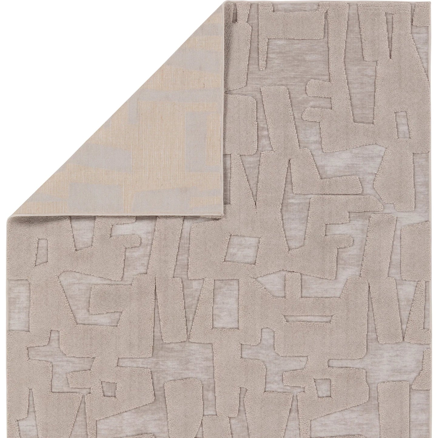 003 SI-2354818,SI-2354819,SI-2354820,SI-2354821,SI-2354822,SI-2386396 | Closeup | Petros PTR07 Rug by Jaipur Living in gray. Made from 80% polyester, 20% chenille in a unique style.