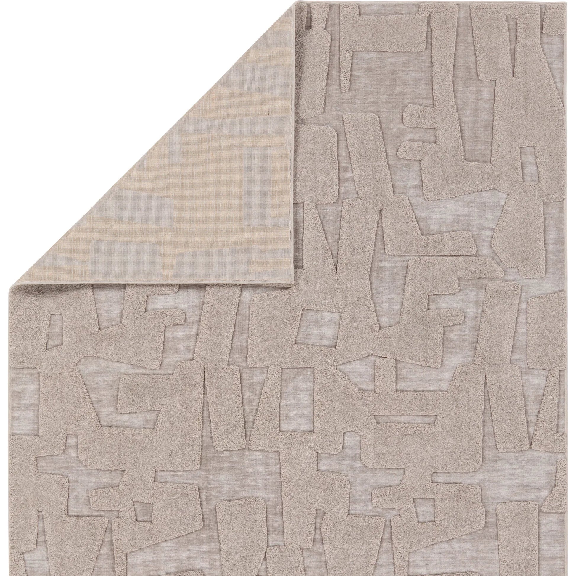 Petros PTR07 Rug by Jaipur Living in gray. Made from 80% polyester, 20% chenille in a unique style.