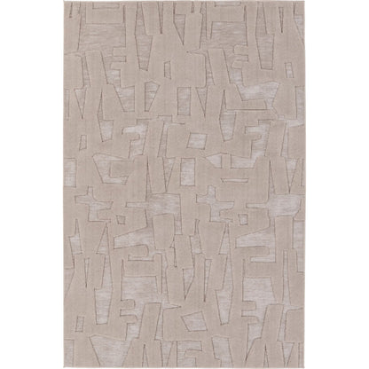 Petros PTR07 Rug by Jaipur Living in gray. Made from 80% polyester, 20% chenille in a unique style.
