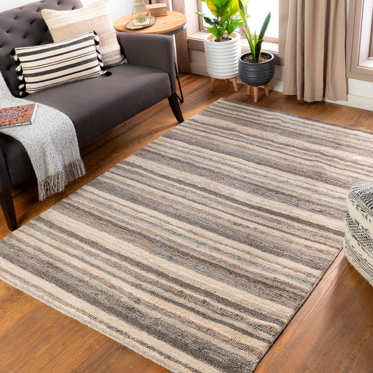 Petra Rug - 27251 by Surya. Made from 50% jute, 50% wool in a unique style.