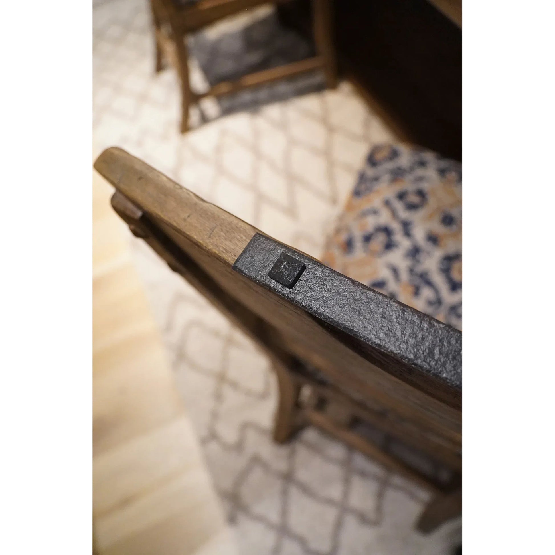 Stone Ridge Upholstered Dining Side Chair by Jonathan Charles in tully light acacia. Made from acacia in a cottage & farmhouse style.