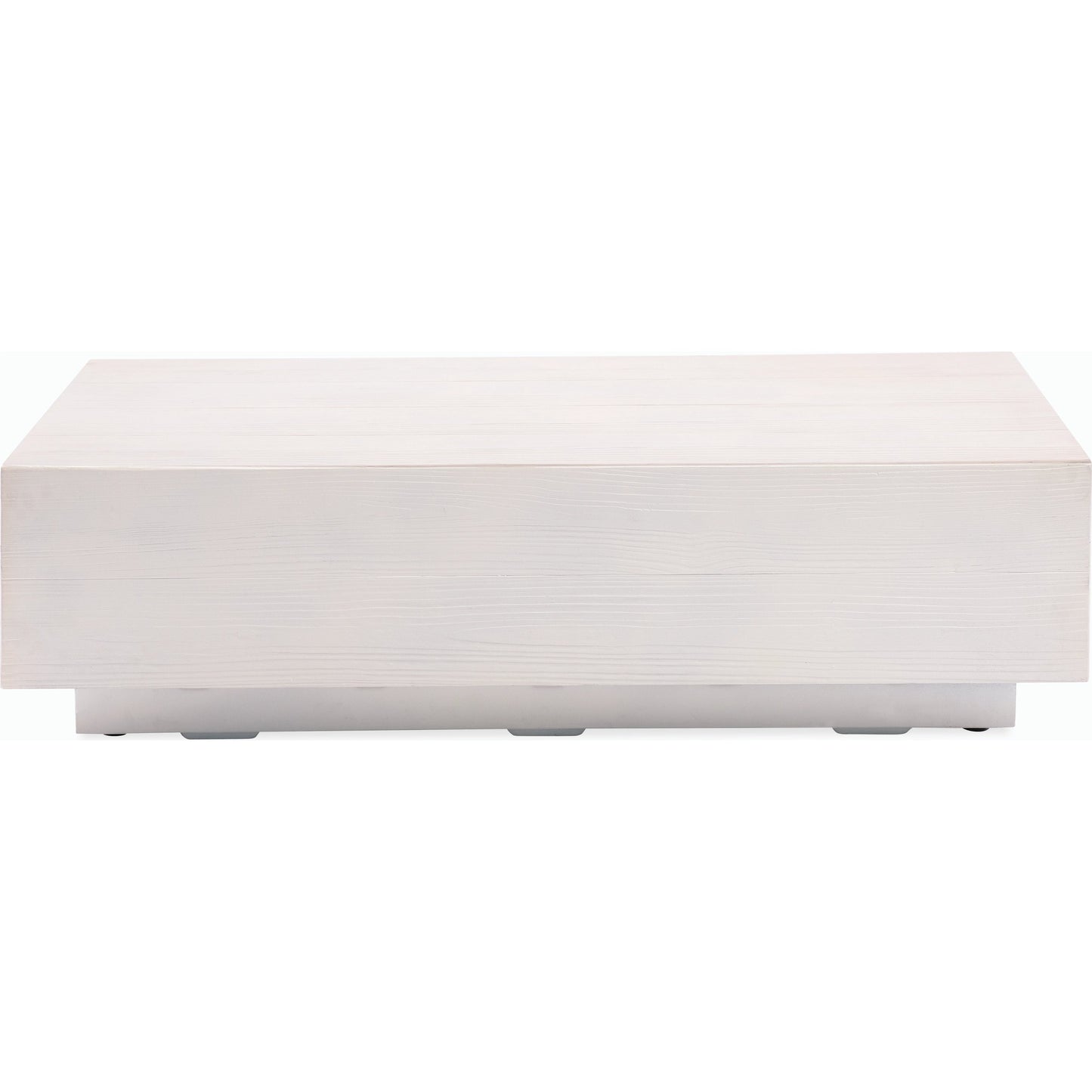 002 SI-2167264 | Additional Silo | GRFC Outdoor Faux Bois Coffee Table by Sunset West in bone. Made from gfr concrete in a modern style.