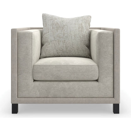Tuxedo Chair by Caracole in brushed deep bronze. Made from unique in a eclectic & global style.