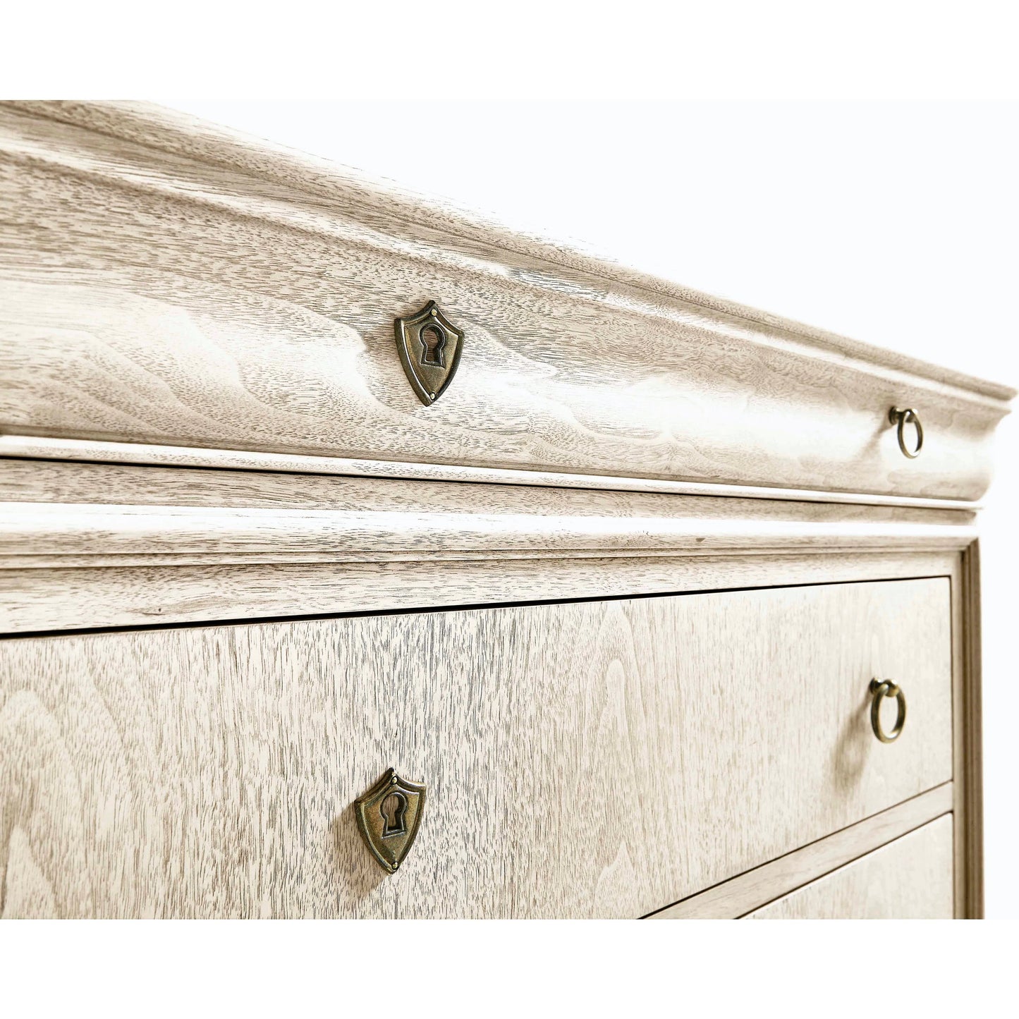 009 SI-2186323 | Closeup | Timeless Entropy Louis Phillipe Drawer Chest by Jonathan Charles. Made from unique in a unique style.