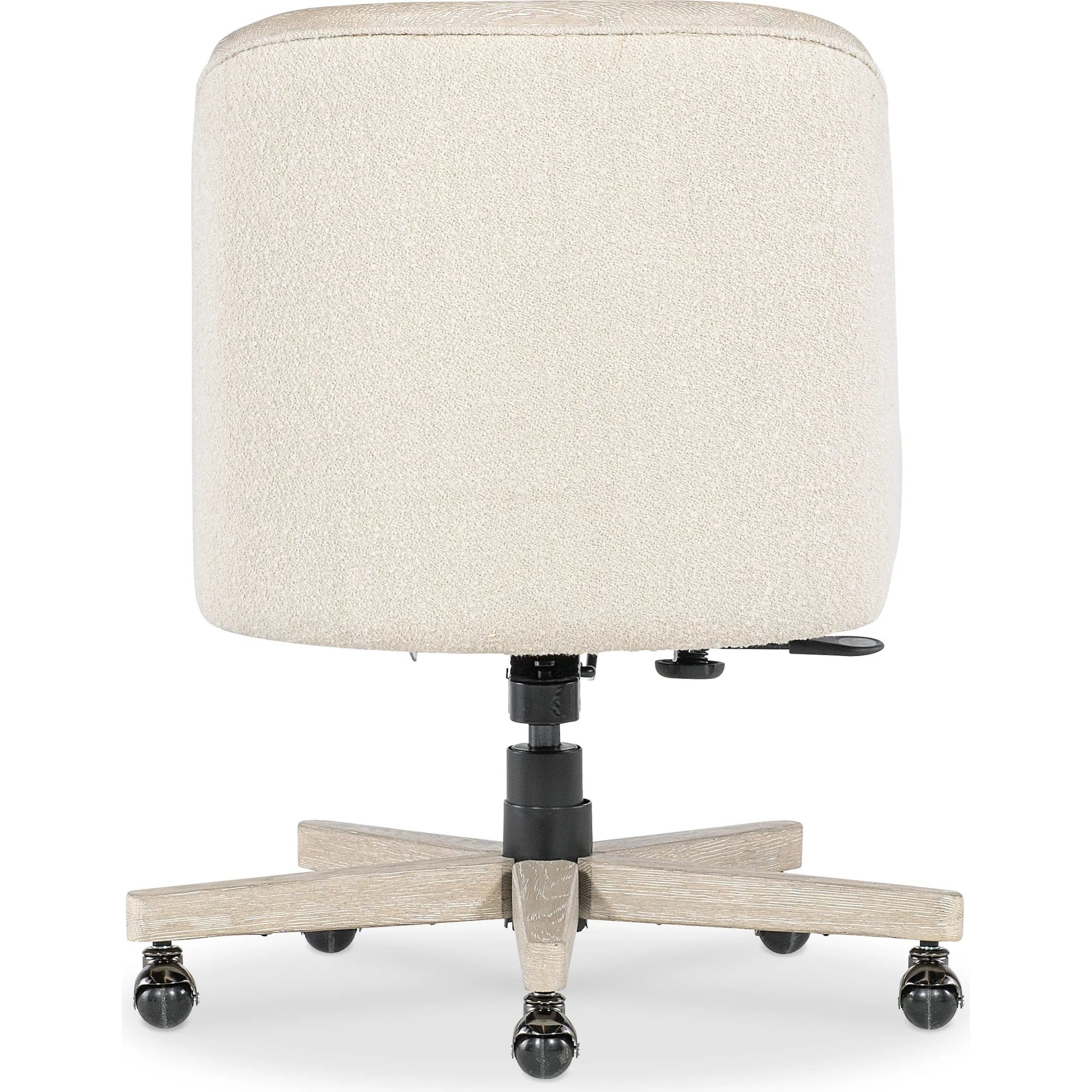 Paloma Executive Swivel Tilt Chair by Hooker Furniture in beige. Made from 83% polyester, 17% acrylic in a modern style.