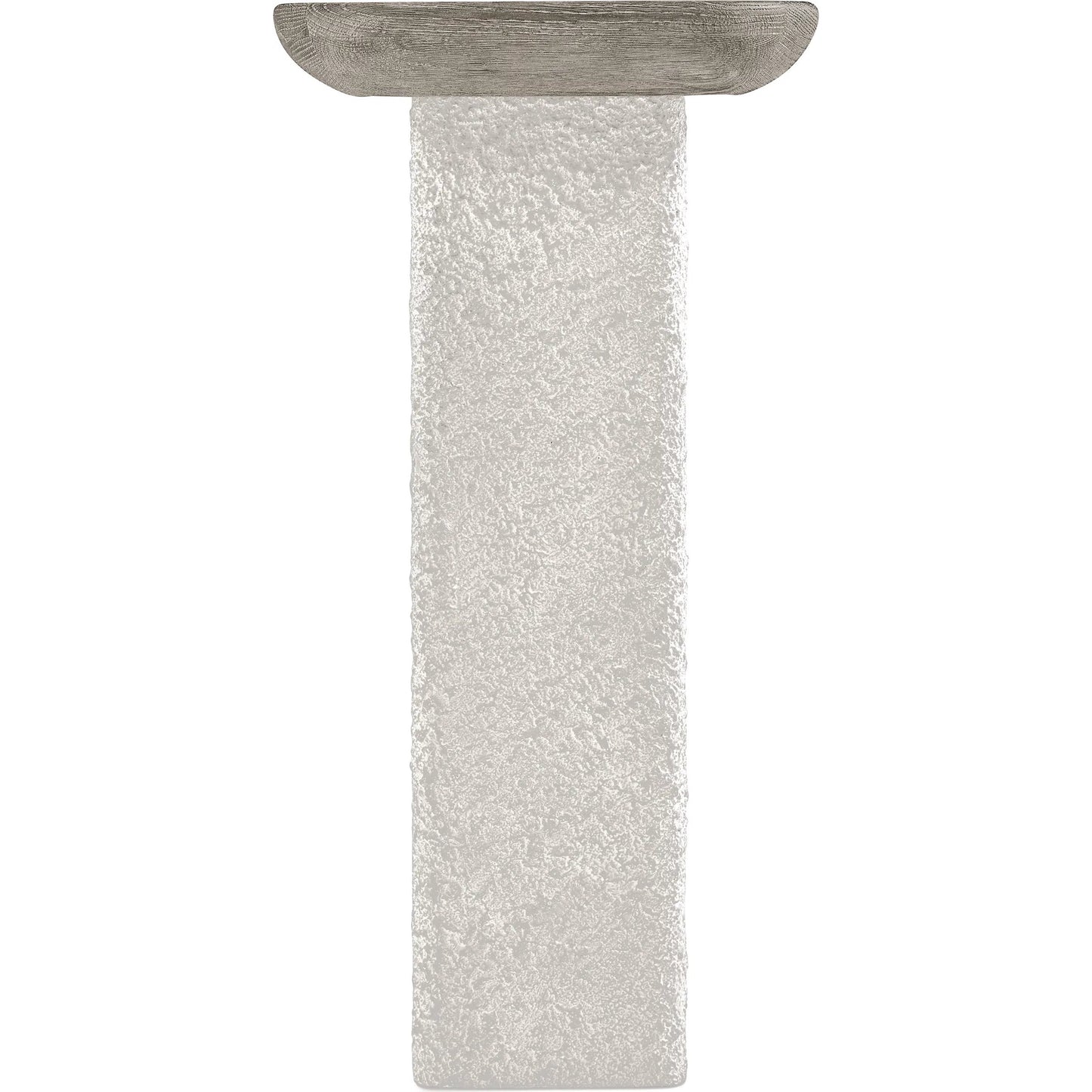 003 SI-2534114 | Additional Silo | Monolith Console Table by Bernhardt in brown. Made from wood, faux stone, resin in a unique style.