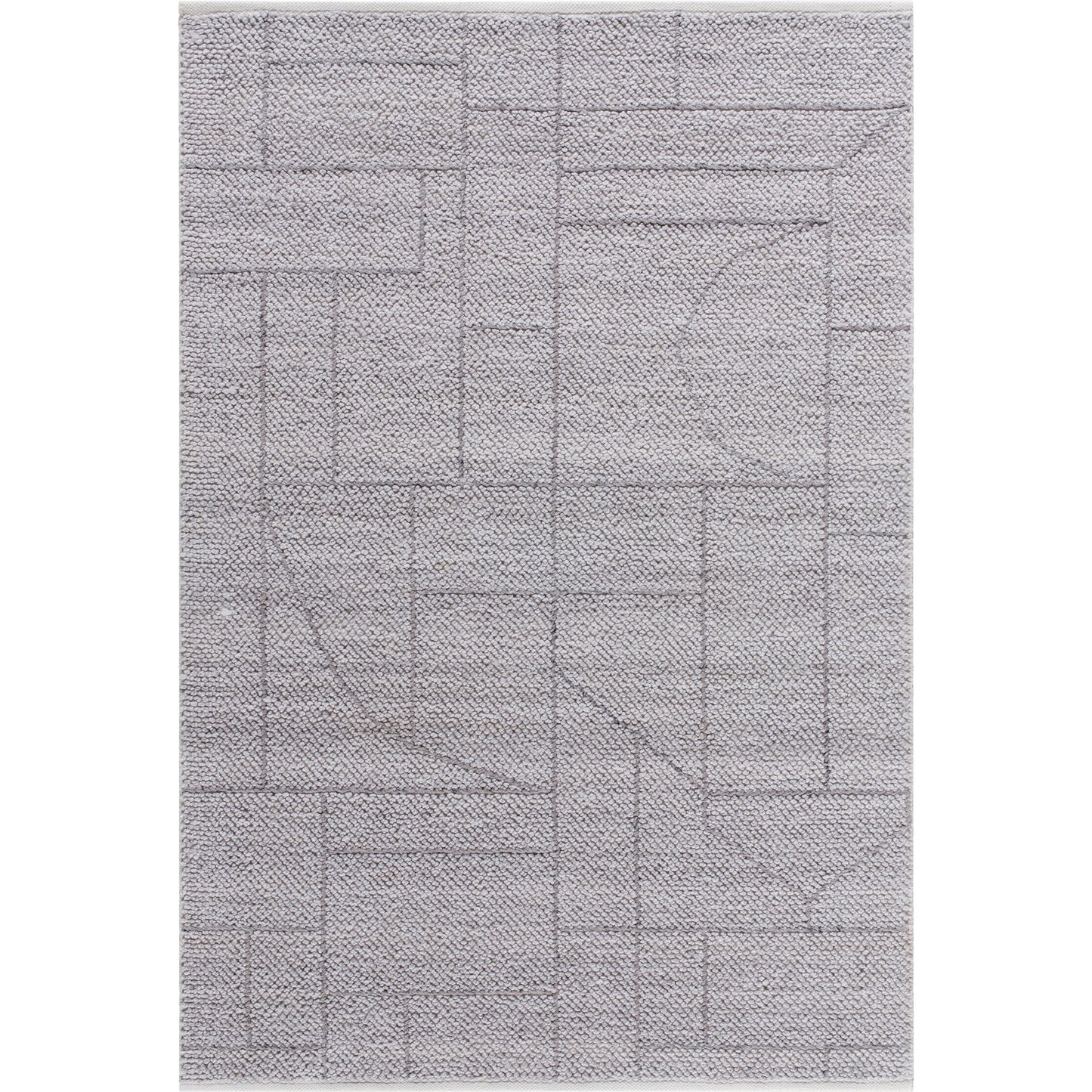 001 SI-2167523,SI-2167524,SI-2167525,SI-2167526 | Primary Silo | Provence Rug - 484428 by Livabliss in metallic - silver, silver, slate, grey, sage, light silver. Made from recycled pet yarn in a unique style.
