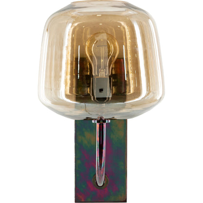 Pavel Wall Sconce by Surya in metallic bronze, champagne and bronzed. Made from fixture: glass, metal in a transitional style.