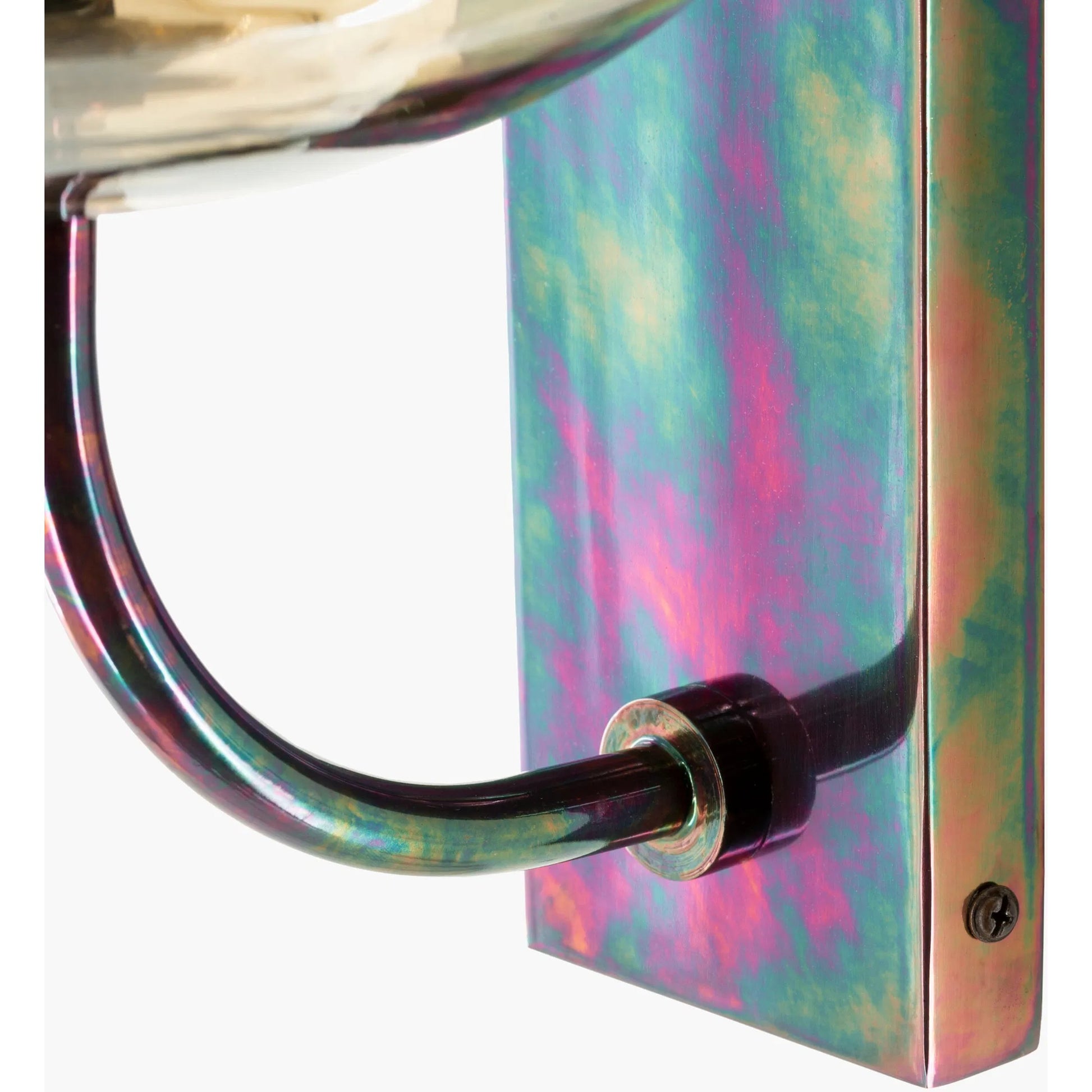 Pavel Wall Sconce by Surya in metallic bronze, champagne and bronzed. Made from fixture: glass, metal in a transitional style.