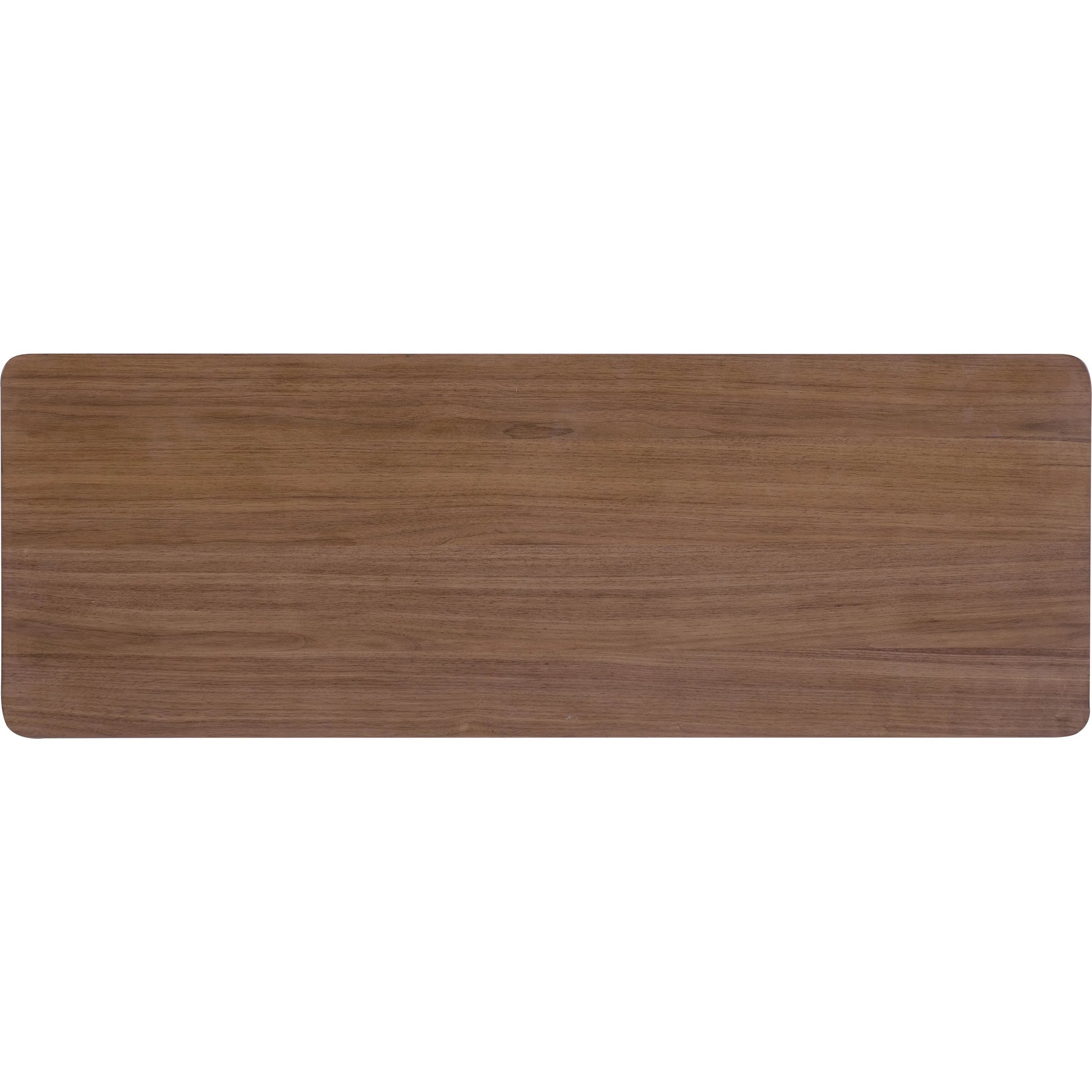 Eleana Two Door Chest by Hooker Furniture in light caramel, quartered walnut veneers, sunlit bronze metal. Made from walnut veneers, resin in a modern style.