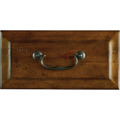 Tynecastle Nightstand by Hooker Furniture in chestnut. Made from alder veneers in a traditional style.