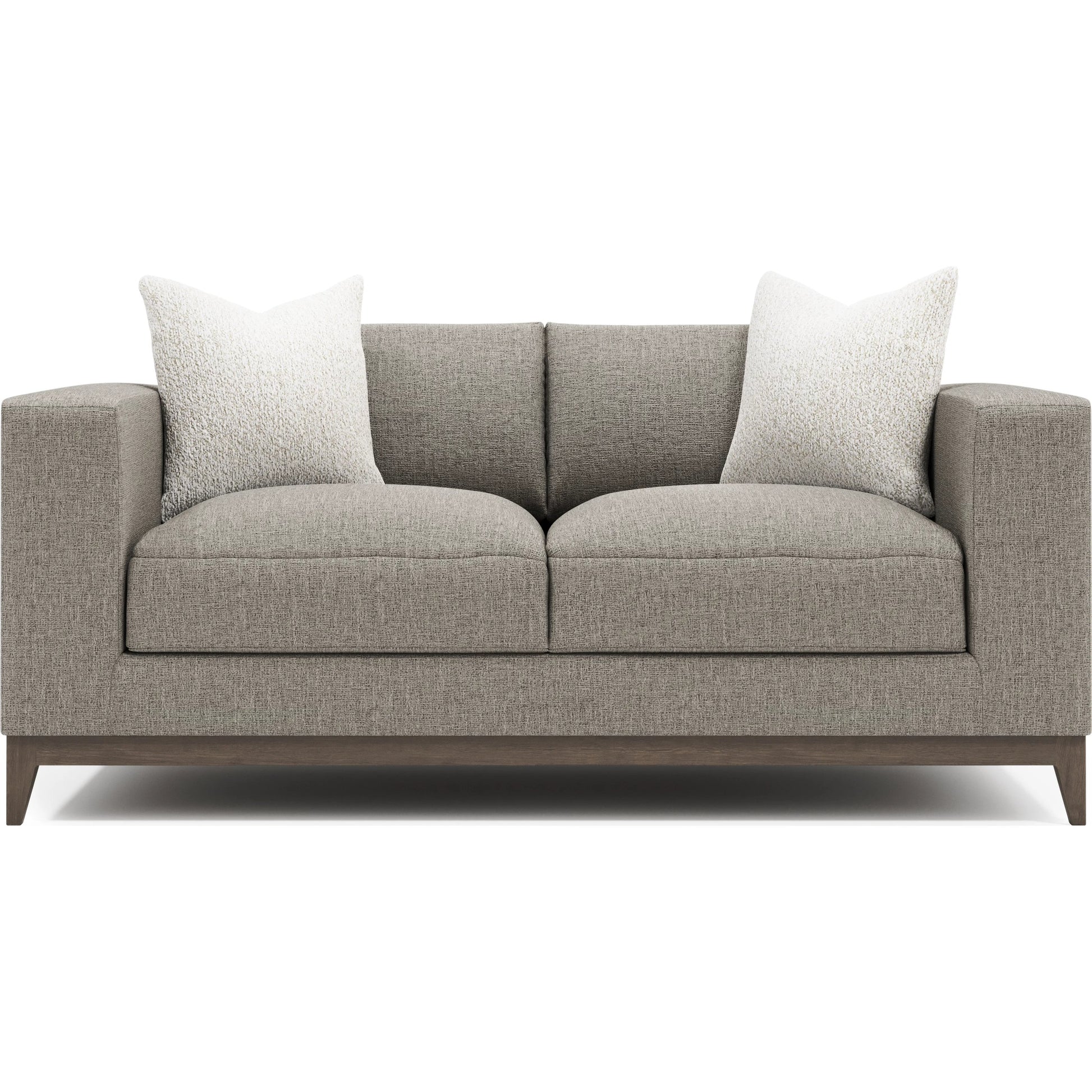 Noel Fabric Loveseat by Bernhardt in portobello. Made from fabric in a transitional style.