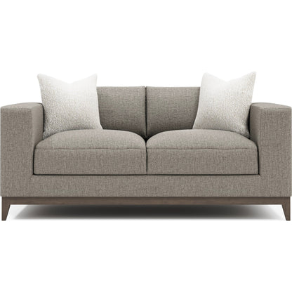 Noel Fabric Loveseat by Bernhardt in portobello. Made from fabric in a transitional style.