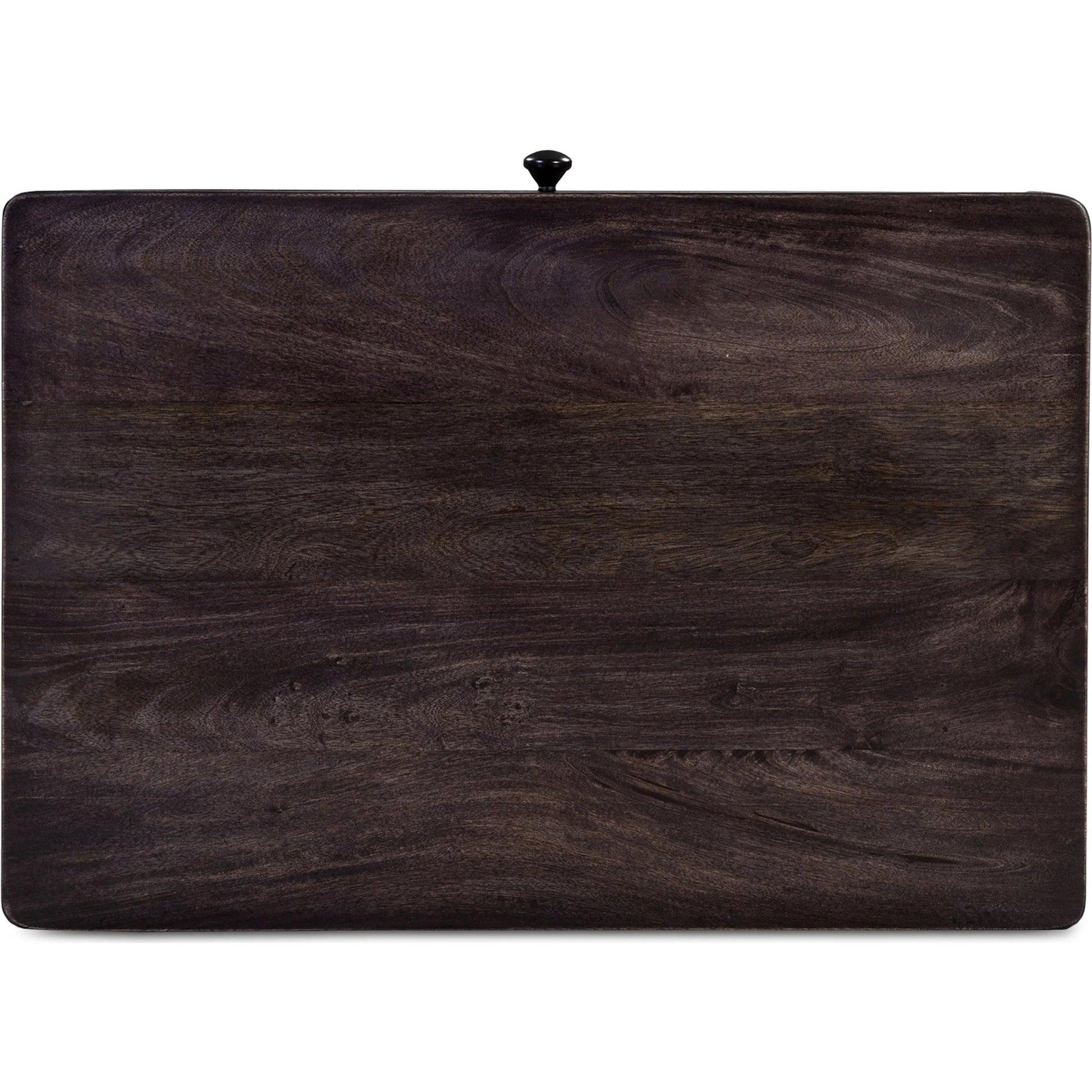 Tabitha Nightstand by Moe's Home Collection in brown. Made from mango wood, iron in a traditional style.