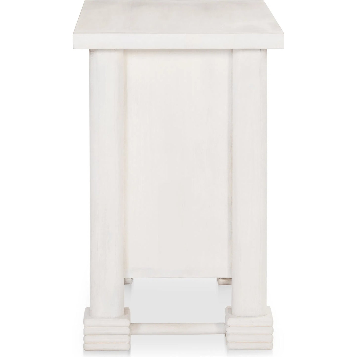 002 SI-2367949 | Additional Silo | Clement Nightstand by Moe's Home Collection in whitewashed. Made from mango wood in a traditional style.