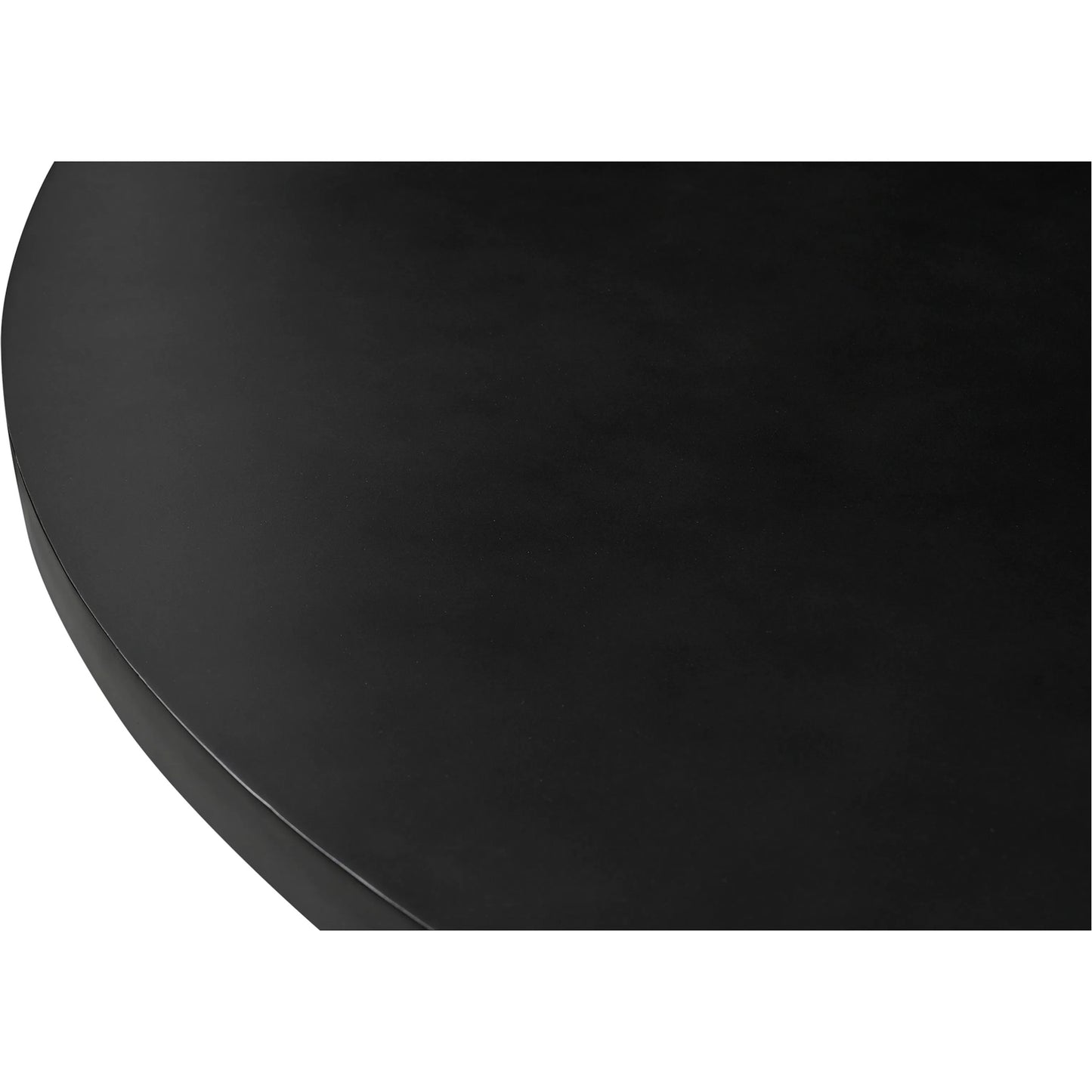 007 SI-2441377 | Closeup | Ethan Dining Table by Moe's Home Collection in black. Made from iron in a traditional style.