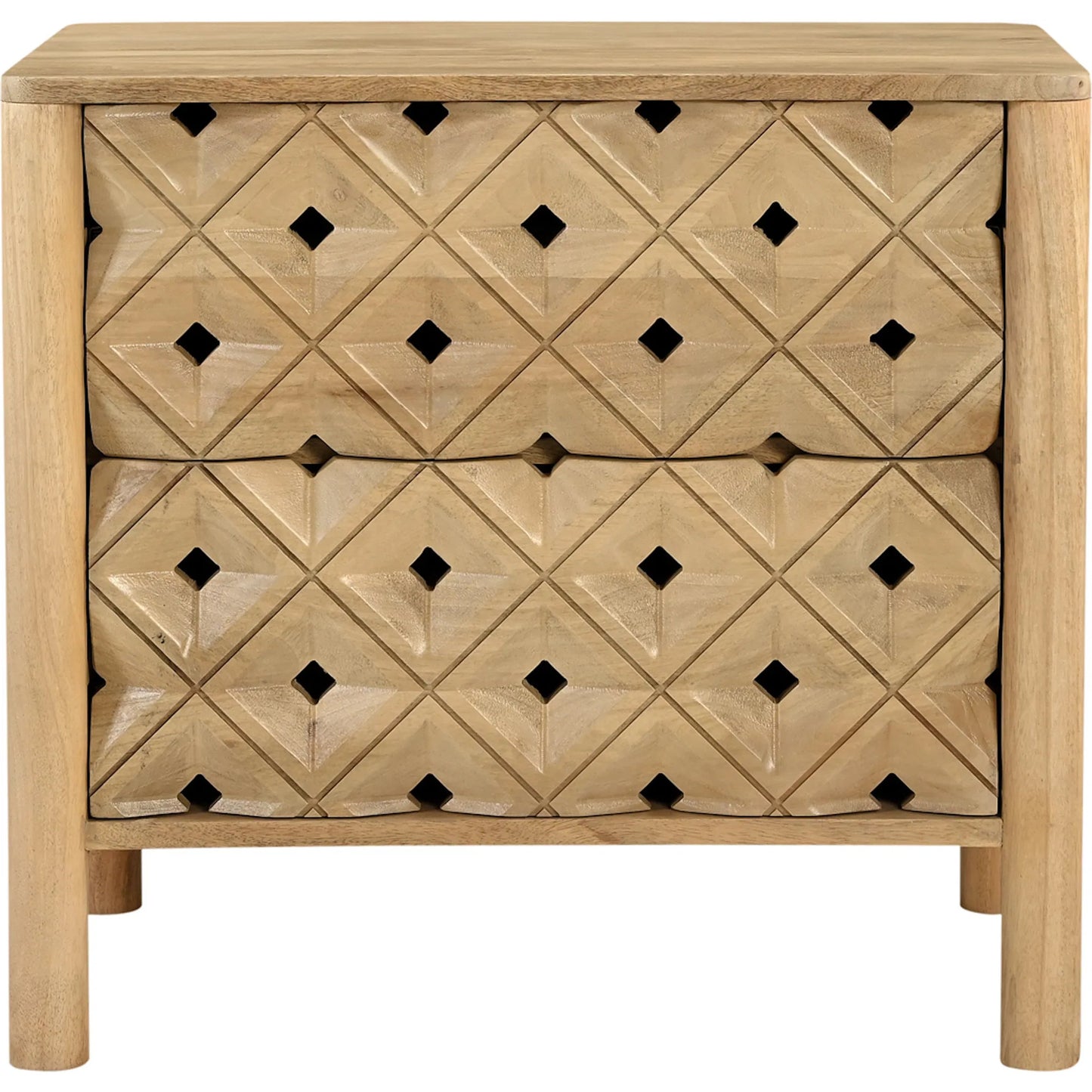 001 SI-2441388 | Additional Silo | Fulton Nightstand by Moe's Home Collection in natural and natural. Made from tops, sides, drawer mango wood, drawer bottom, mdf in a traditional style.