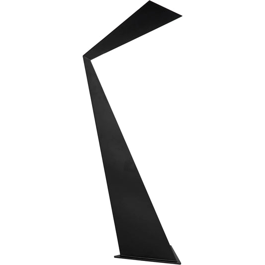 Bat Floor Lamp by Noir in matte black. Made from industrial steel in a unique style.