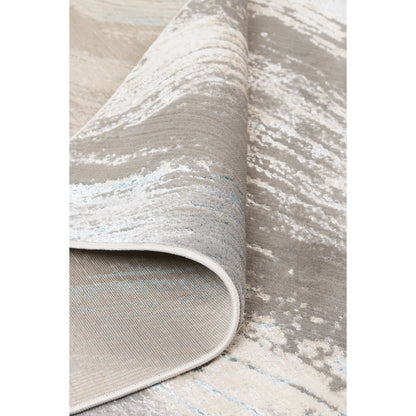 Azure Rug - 3524F by Feizy in gray, ivory, blue. Made from polyester, polypropylene in a unique style.