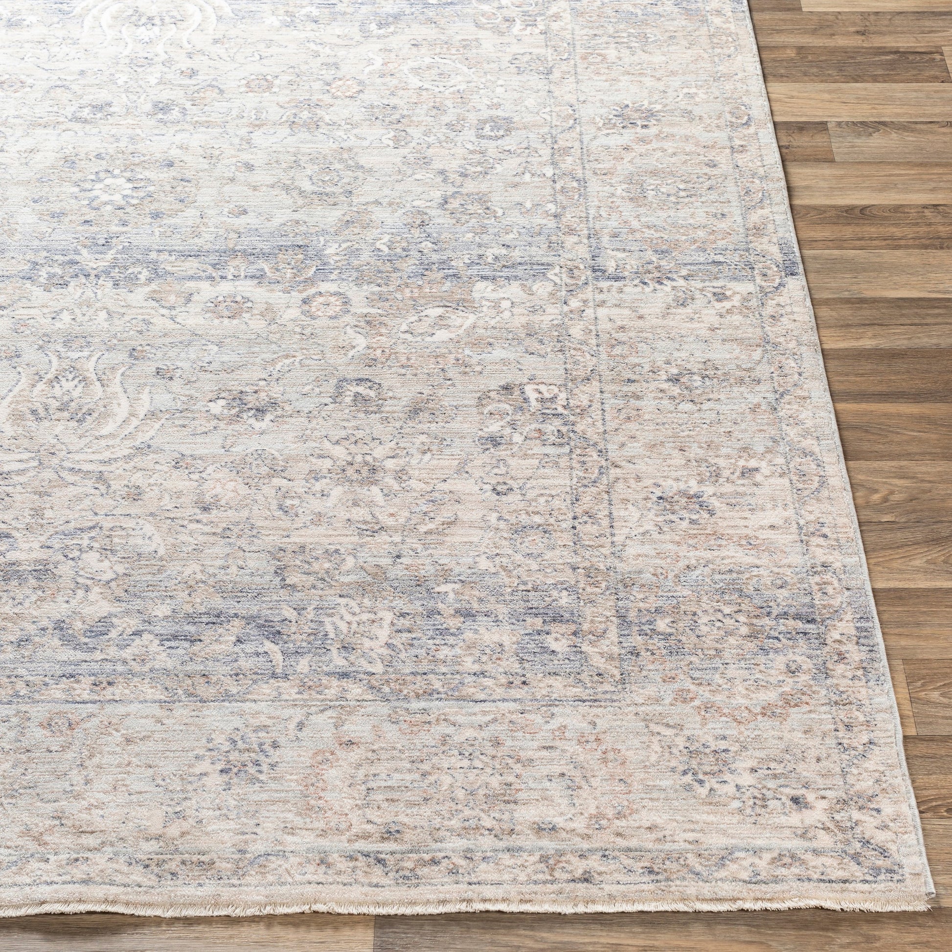 Palazzo Rug - 24354 by Livabliss in navy, brown. Made from 70% polyester, 30% viscose in a unique style.