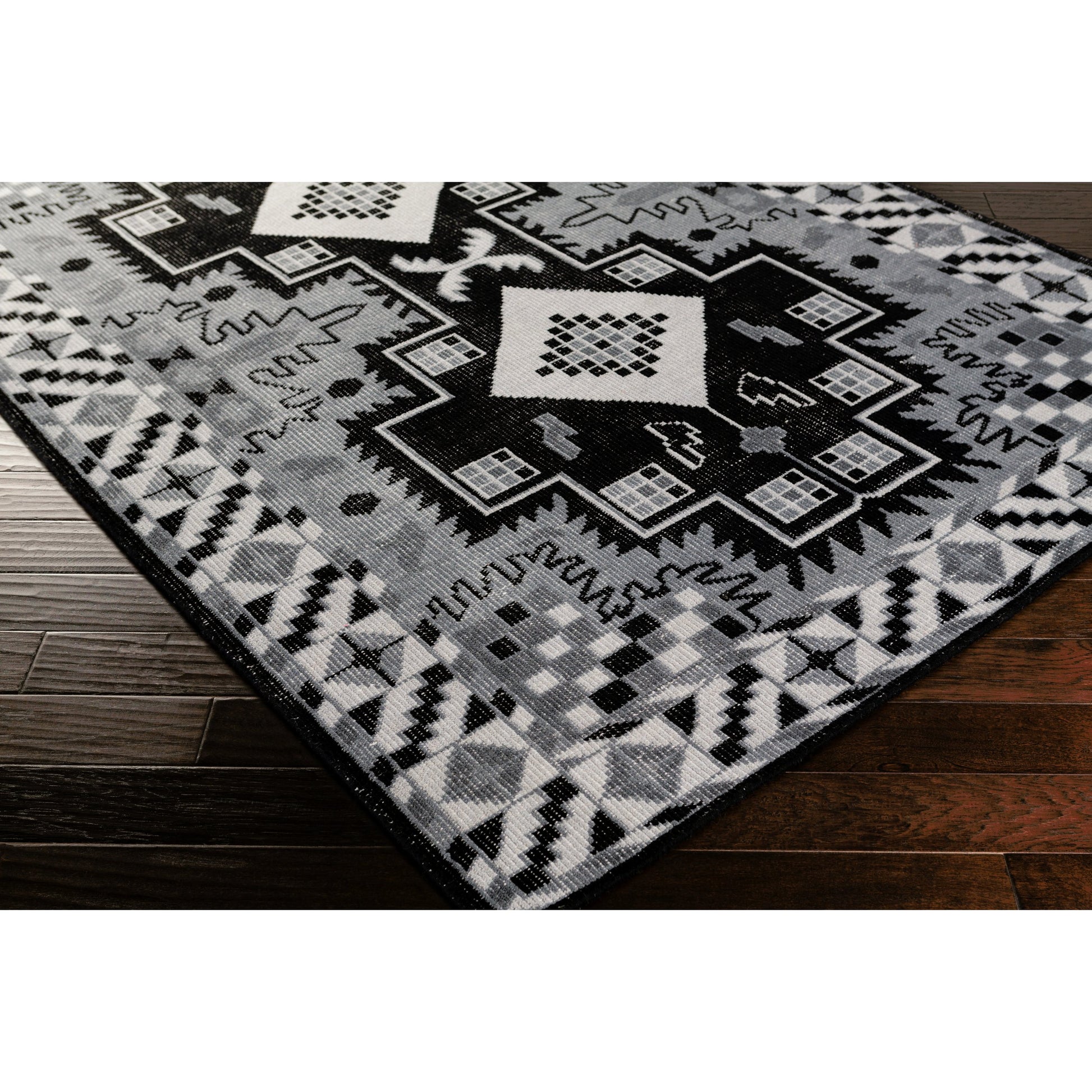 Pazar Rug - 10342 by Surya. Made from 80% wool, 20% cotton in a unique style.