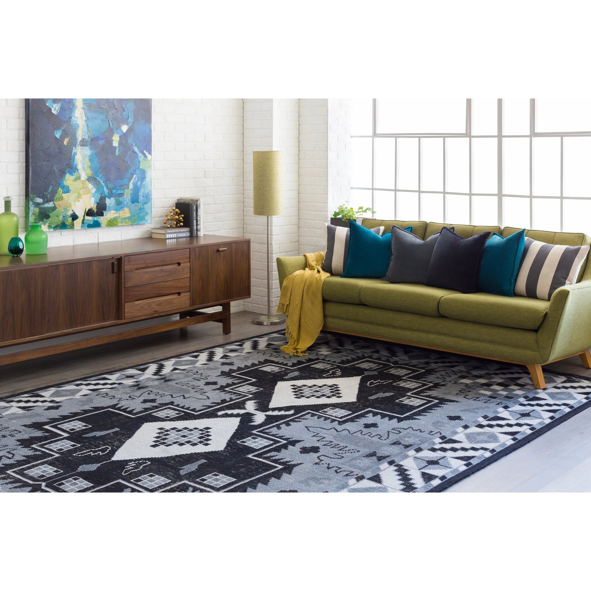 Pazar Rug - 10342 by Surya. Made from 80% wool, 20% cotton in a unique style.