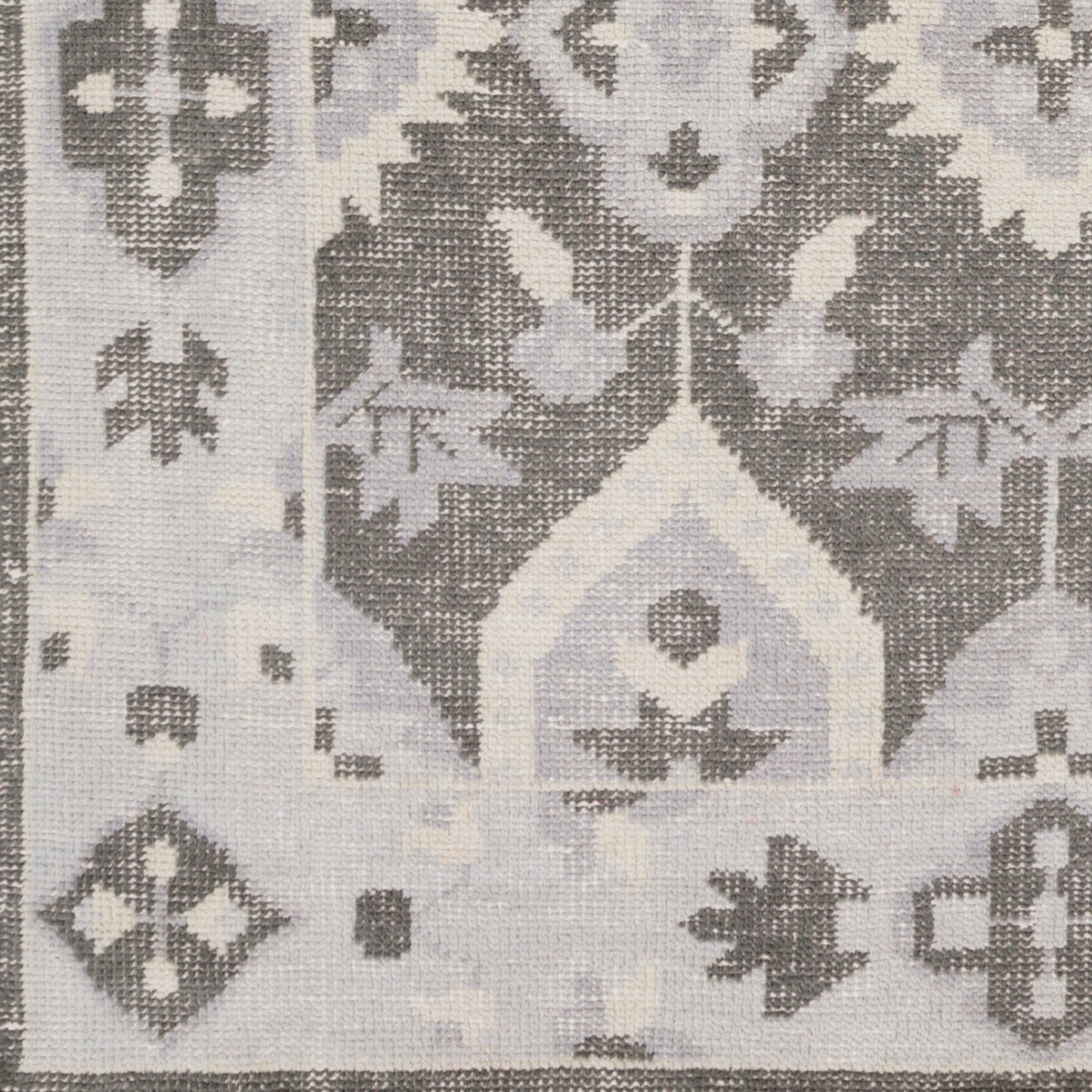 008 53248-21614,53248-21616 | Closeup | Pazar Rug - 10341 by Surya. Made from 80% wool, 20% cotton in a unique style.