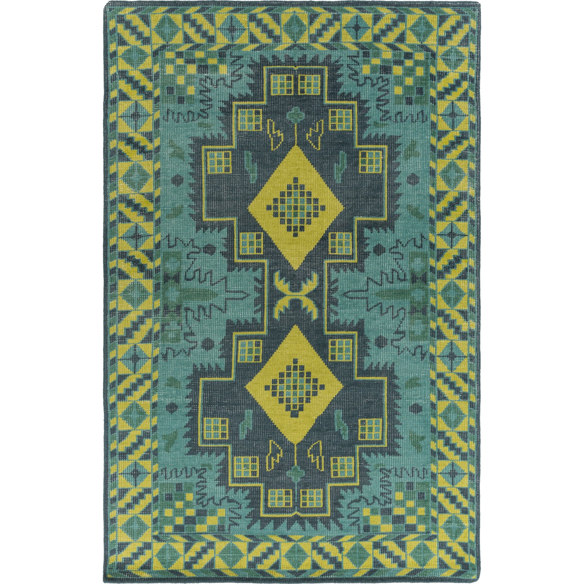 Pazar Rug - 10342 by Surya. Made from 80% wool, 20% cotton in a unique style.