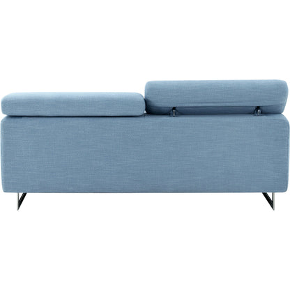 Serena Loveseat by Pasargad Home. Made from polyester fabric in a modern style.