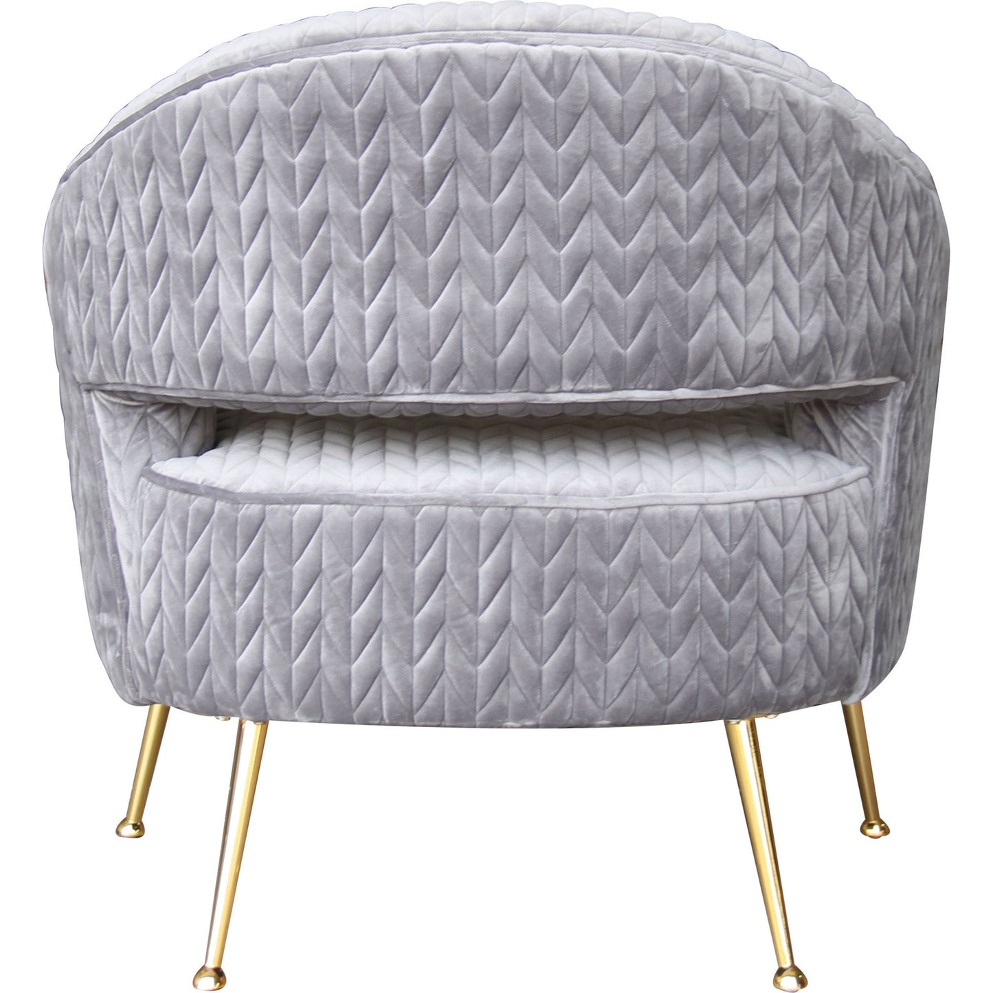 005 SR-700654 | Additional Silo | Lafayette Chair by Pasargad Home in gold and silver. Made from velvet in a modern style.