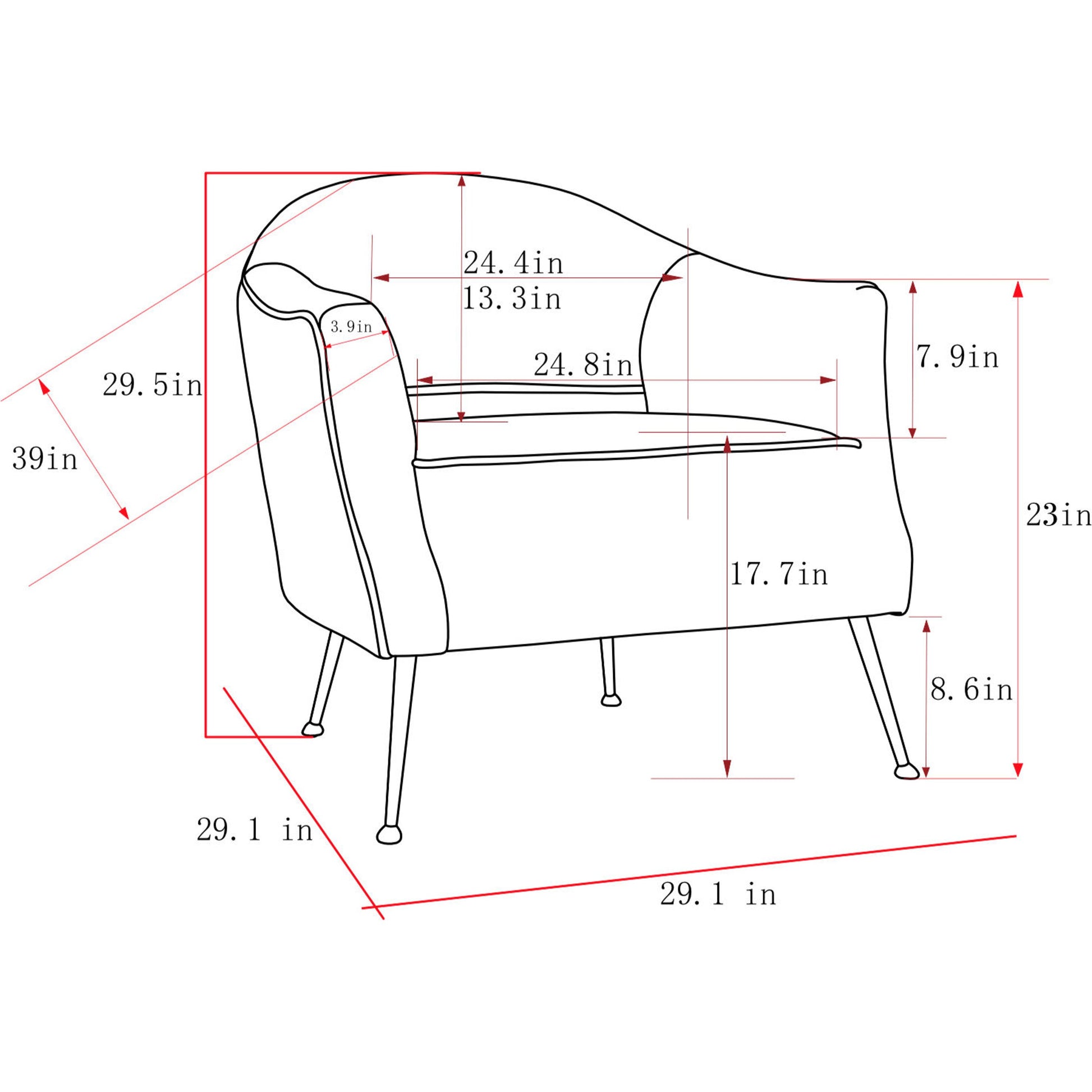 Lafayette Chair by Pasargad Home in gold and silver. Made from velvet in a modern style.