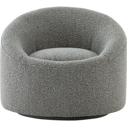 Sienna Swivel Chair by Pasargad Home. Made from polyester fabric in a modern style.