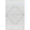 White, Light Gray / 2' x 3'