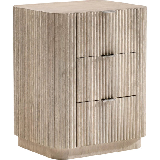 Lucerne 3 Drawer Nightstand 24" by Bernhardt in natural. Made from wood in a unique style.