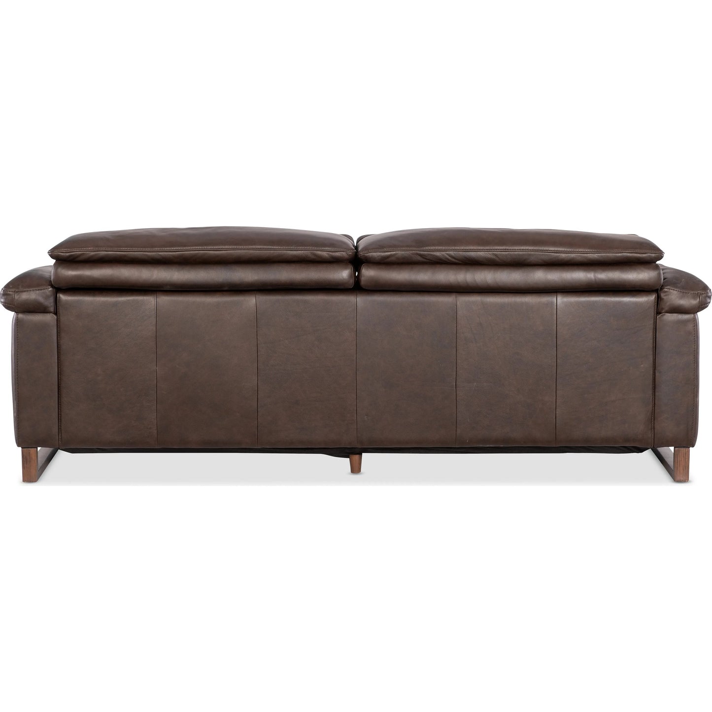 007 SI-2458636 | Additional Silo | Jericho Power Sofa with Power Headrest by Hooker Furniture in dark wood. Made from leather in a traditional style.