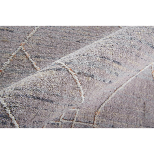 Francisco Transitional Rug - 39FCF by Feizy in gray. Made from 81% polyester, 19% polypropylene in a unique style.
