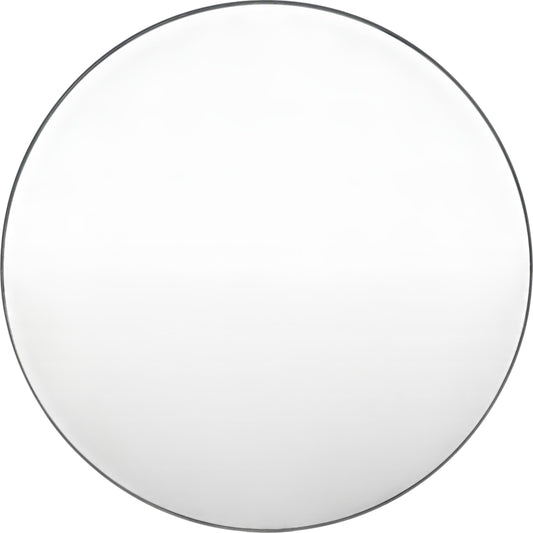 Loft Brasea Mirror by Bernhardt in grey. Made from metal, glass in a unique style.