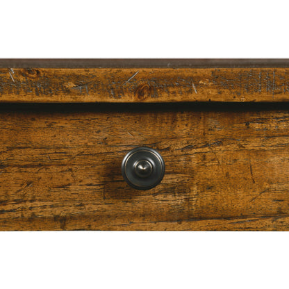 Casually Country Casually Country Coffee Table by Jonathan Charles in brown and country farmhouse walnut. Made from acacia in a rustic style.