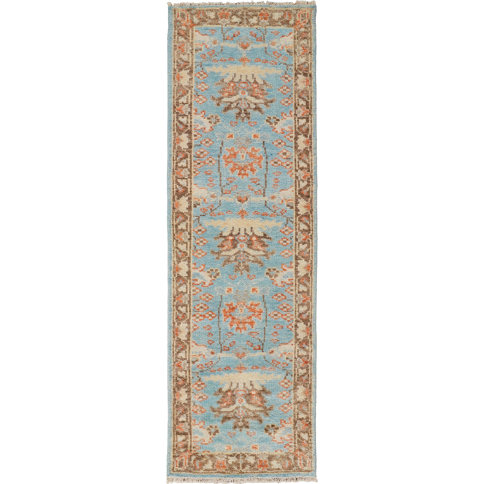 Beall Traditional Oriental Rug - 6710F by Feizy in blue, brown. Made from wool in a unique style.