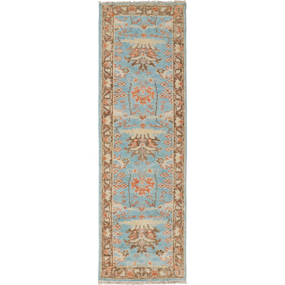 Beall Traditional Oriental Rug - 6710F by Feizy in blue, brown. Made from wool in a unique style.