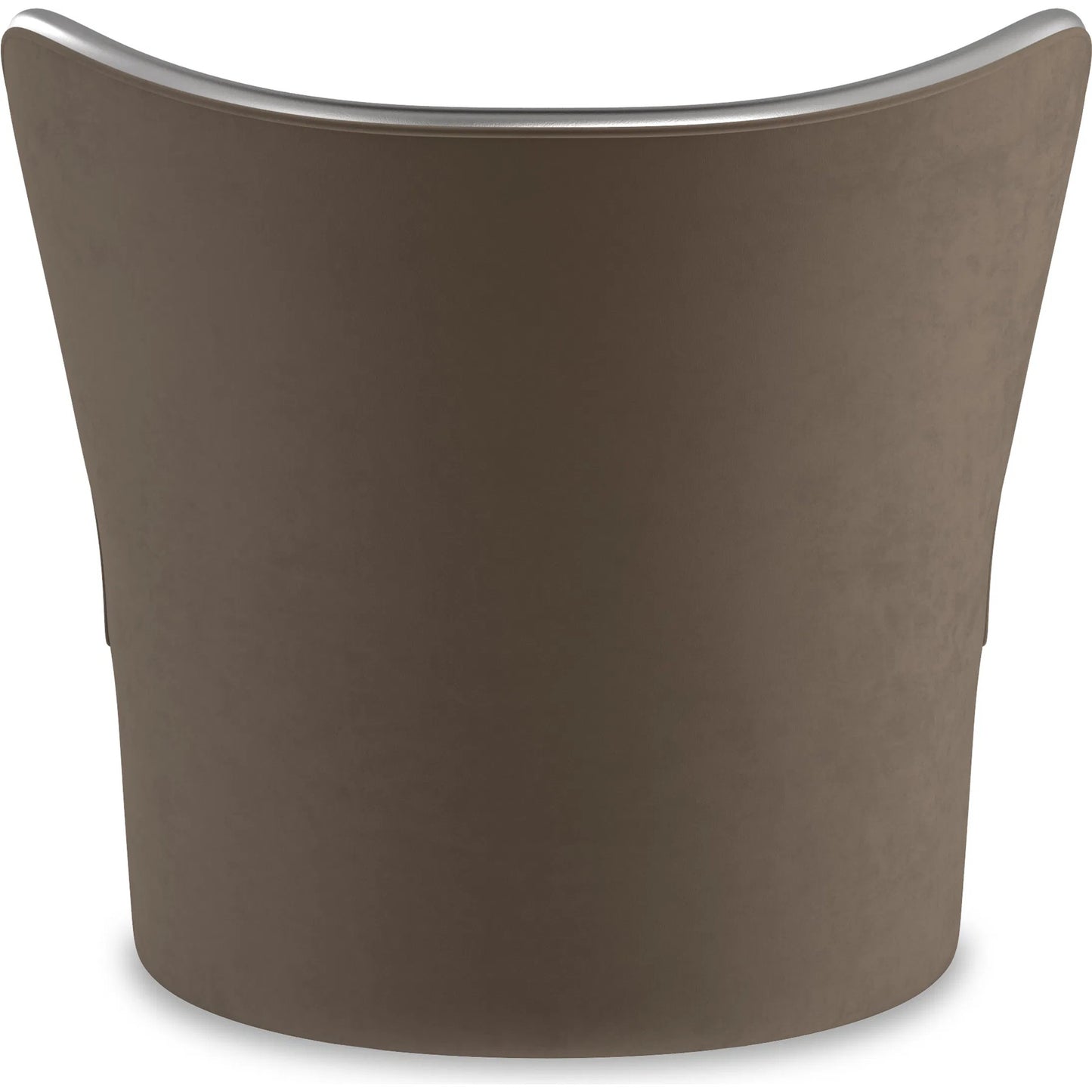 002 SI-2250537 | Additional Silo | Mariposa Swivel Chair by Caracole in dark taupe and charcoal leaf. Made from birch in a modern style.