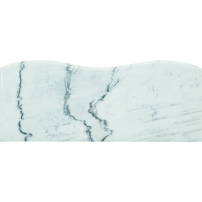 Starlite Media Chest by A.R.T. Furniture in silver and peri. Made from parawood solids, primavera veneer, neapolitan marble in a transitional style.