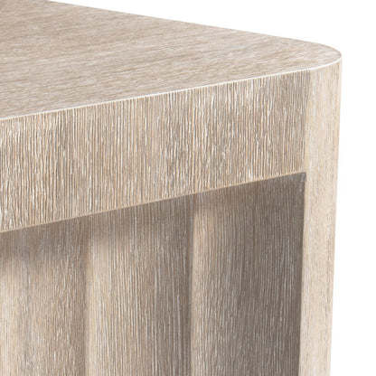 Loggia Side Table by Bernhardt in aria. Made from wood, resin in a transitional style.