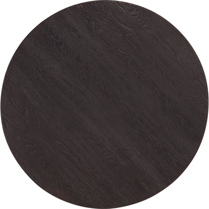 Driftwood 48" Round Dining Table by Hooker Furniture. Made from oak solids, oak veneers, fabric, 100% polyester in a transitional style.