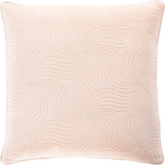 Quilted Cotton Velvet Pillow - 23112 by Surya. Made from 100% cotton in a transitional style.