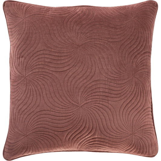 Quilted Cotton Velvet Pillow - 23112 by Surya. Made from 100% cotton in a transitional style.